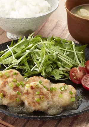 管理栄養士推薦！簡単つくねハンバーグ-レシピのメイン写真
