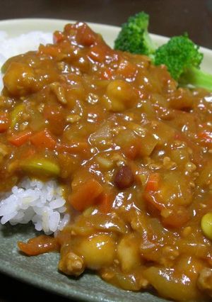 豆豆トマトカレー-レシピのメイン写真