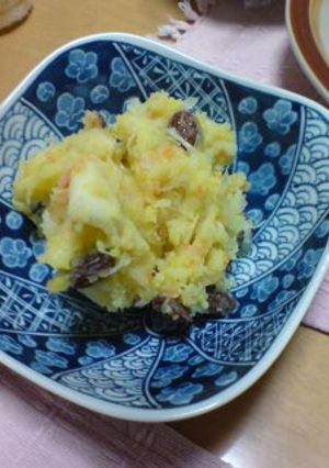 スイートポテトサラダ-レシピのメイン写真