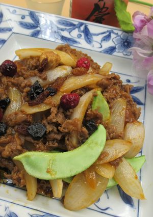 つる豆の麻辣肉あんかけ-レシピのメイン写真