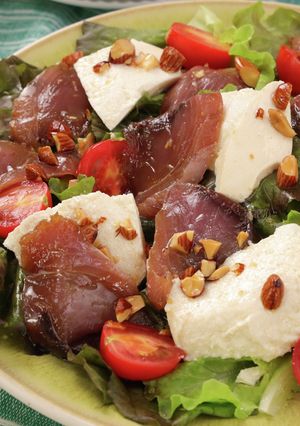 漬けかつおと豆腐のごちそうサラダ-レシピのメイン写真