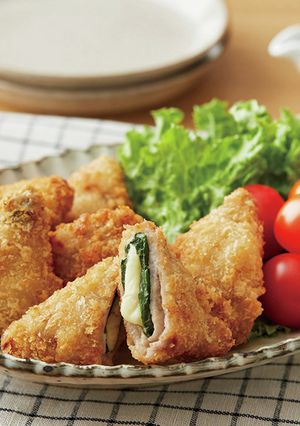 6Pチーズの大葉包みカツ-レシピのメイン写真