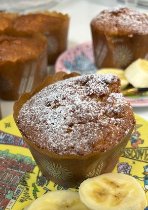 バナナのカップケーキ-レシピのメイン写真