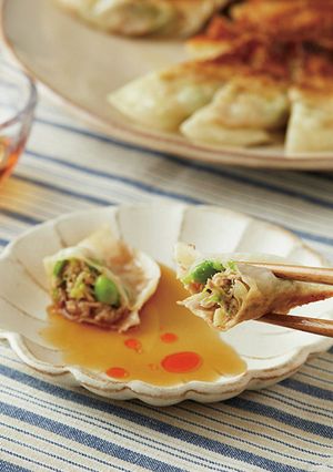 枝豆ツナ餃子-レシピのメイン写真