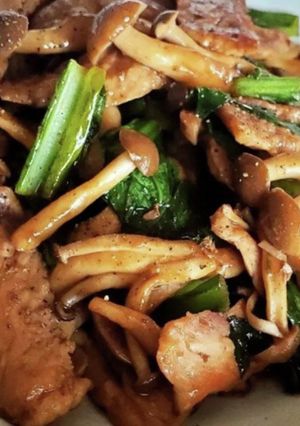 豚肉と野菜のバルサミコバター炒め-レシピのメイン写真