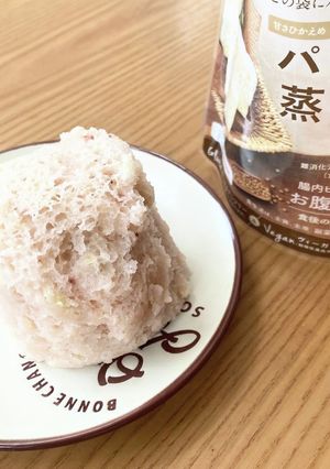 いちごジャム蒸しパン-レシピのメイン写真