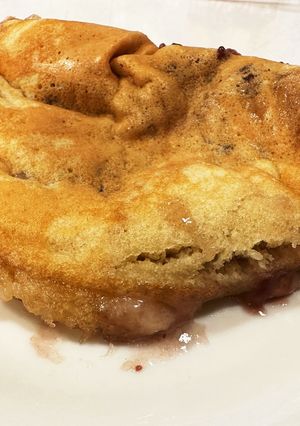 簡単フライパン☆鯛焼き風あんこもち-レシピのメイン写真