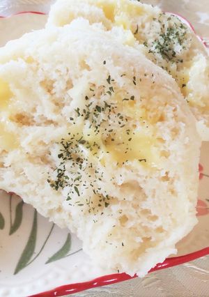 レンジで簡単　もっちもちチーズパン-レシピのメイン写真