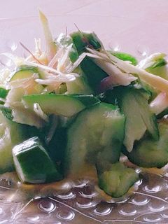 基本の和え物★きゅうりとミョウガ-レシピのメイン写真