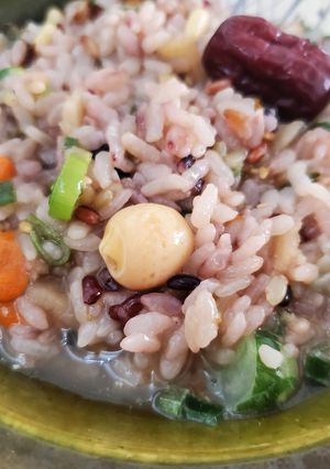薬膳おじや★味変はカレー風味で-レシピのメイン写真