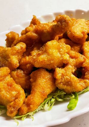 簡単おかず☆鶏肉の甘酢和え-レシピのメイン写真