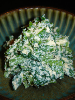 菜の花の白和え-レシピのメイン写真