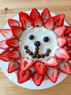 子供が喜ぶ☆ライオンデコレーションケーキ-レシピのメイン写真