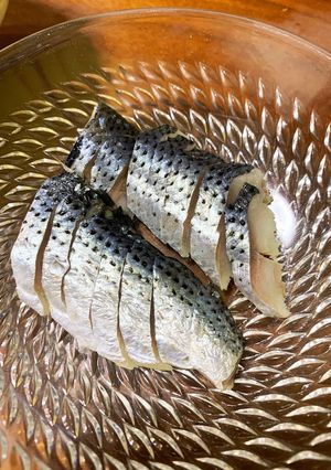 コノシロの酢締め-レシピのメイン写真