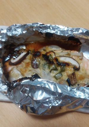 サケの旨味ホイル焼き-レシピのメイン写真