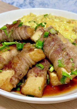 絹あげの肉巻き(身内専用)-レシピのメイン写真