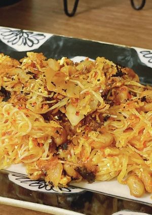 キムチ納豆そーみんちゃんぷるー-レシピのメイン写真