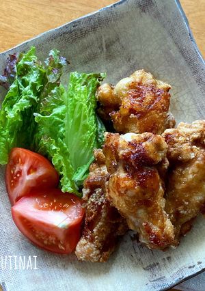 *手羽元の青じそ醤油から揚げ*-レシピのメイン写真