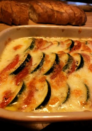 ズッキーニとトマトのチーズ焼き-レシピのメイン写真