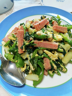 スパムの3種野菜炒めオイスター・ソース味-レシピのメイン写真