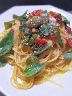 ピーマンが主役!絶品!野菜のパスタ-レシピのメイン写真