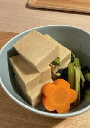 やっぱり美味しい【高野豆腐】-レシピのメイン写真