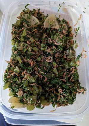 大根の葉でごはんのおとも-レシピのメイン写真