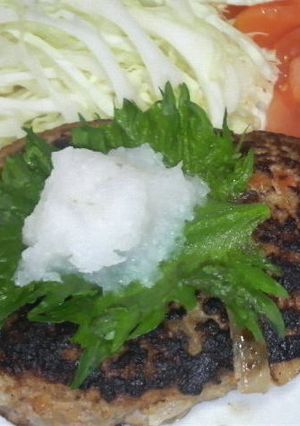 マヨネーズで”ふっくら”ハンバーグ-レシピのメイン写真
