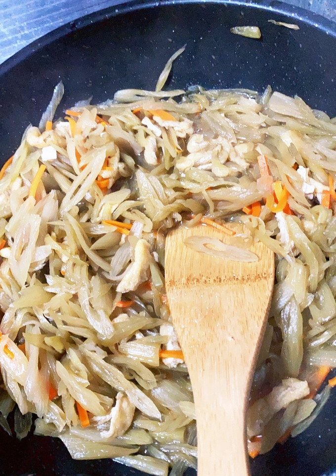 簡単ふきの油炒め-レシピのメイン写真