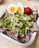万能ダレ！こんがり胡麻油葱塩の焼肉弁当