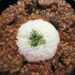 รูปของ フレッシュトマトと茄子のキーマカレー☆