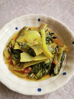 小松菜の煮浸し-レシピのメイン写真