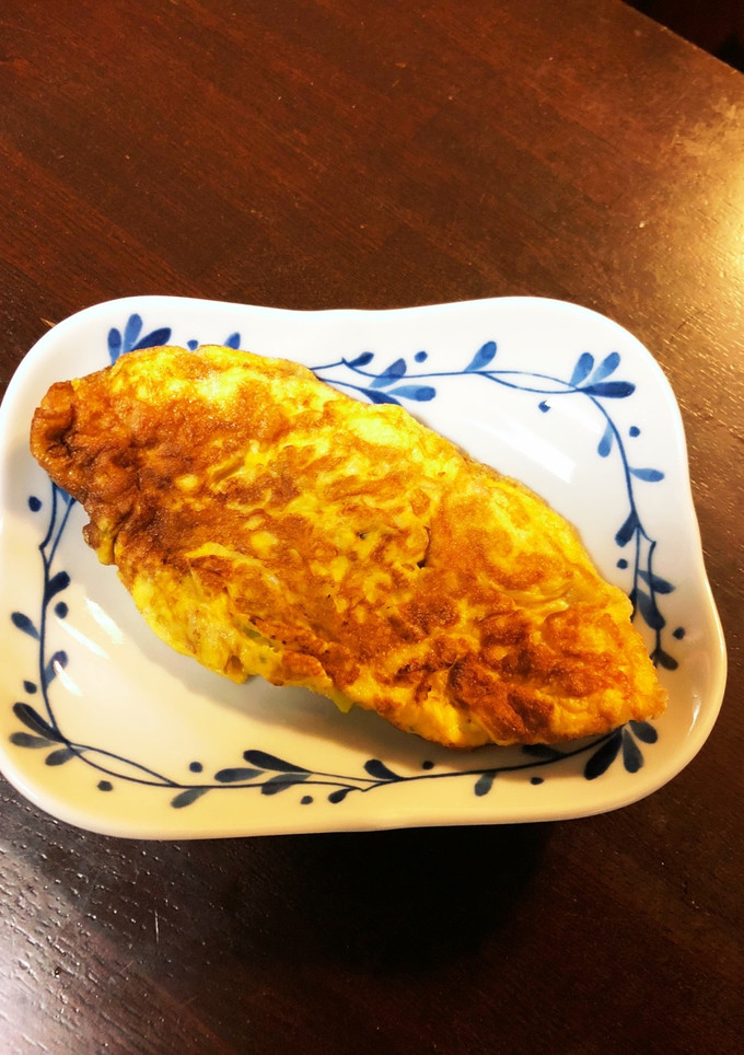 簡単・ふっくら♪カニかま☆卵焼き-レシピのメイン写真