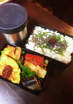 節約♪カニかま大活躍☆弁当-レシピのメイン写真