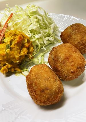 【基本】昭和の俵形コロッケ-レシピのメイン写真