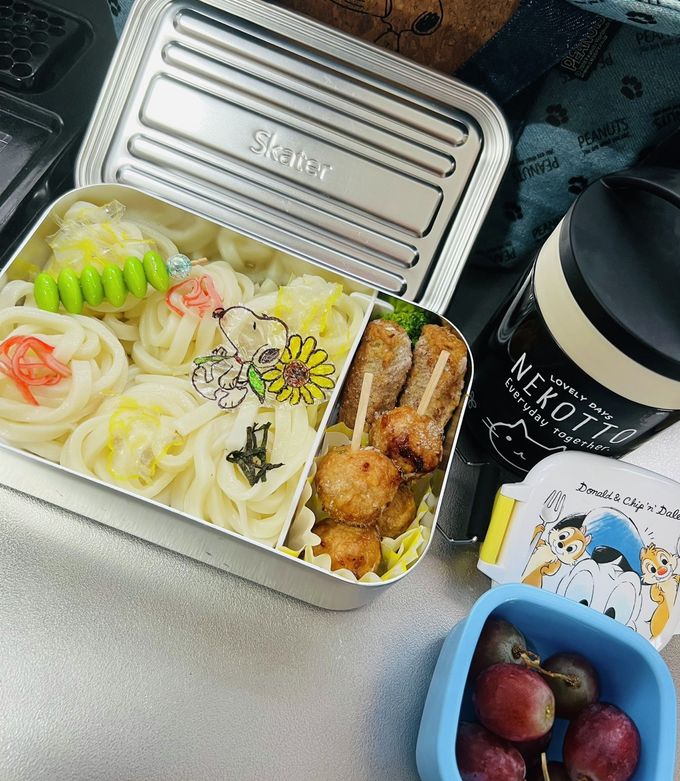 毎日の高校男子弁当♡うどん-レシピのメイン写真