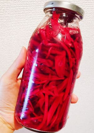 ビーツで紅生姜!-レシピのメイン写真