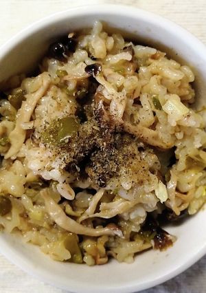 ✾セロリとピーマンの洋風 炊き込みご飯✾-レシピのメイン写真