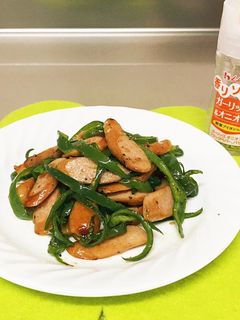 超簡単!ソーセージとピーマンの炒め物-レシピのメイン写真