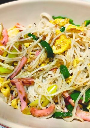 沖縄の味★そうめんチャンプルー-レシピのメイン写真