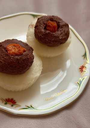 ヨーグルト蒸しパンラム酒トリュフのせ-レシピのメイン写真