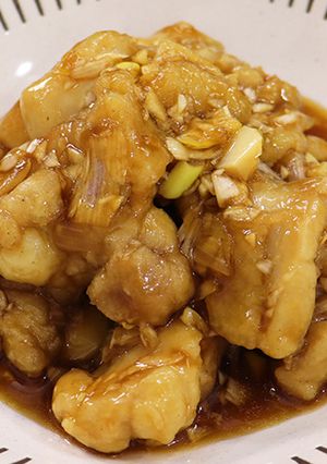 レンジで時短！鶏肉のネギ甘酢和え-レシピのメイン写真