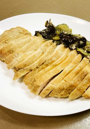 もろみのチカラで、鶏むね肉の中華風煮-レシピのメイン写真