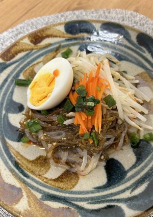 もずくのビビン麺風-レシピのメイン写真