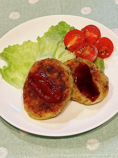 【主菜】鯖缶の焼きコロッケ-レシピのメイン写真