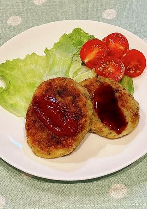 【主菜】鯖缶の焼きコロッケ-レシピのメイン写真