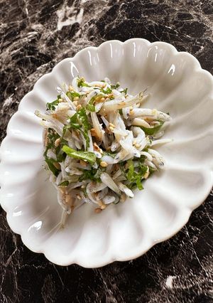 簡単!!しらすと大葉のナムル-レシピのメイン写真