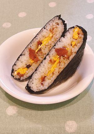 【主食】てりたまおにぎらず-レシピのメイン写真