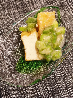 厚揚げオクラドレッシング和え-レシピのメイン写真