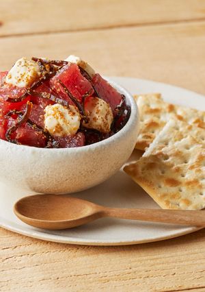 まぐろのこもち昆布チーズ和え-レシピのメイン写真